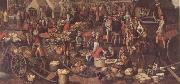 Pieter Aertsen, Market Scene(Ecce Homo fragment) (mk14)